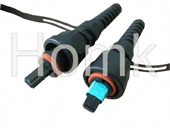 ODVA MPO Fiber Waterproof Patch Cord connector